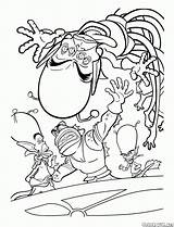 Bitwa Kolorowanka Battaglia Gefecht Kolorowanki Lucha Colorkid Colorear Eksperymenty Monstros Lutte Batalha Potwory Obcy Kontra Monstres Insectosaurus Karaluch Mama Mostri sketch template
