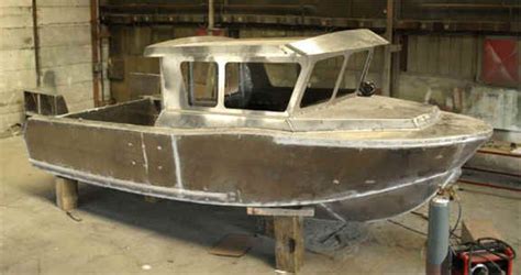 meter steel kits power boats boat building