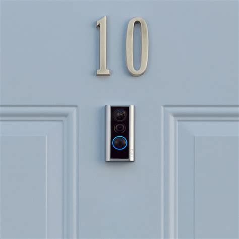 Ring Peephole Cam Smart Wireless Video Doorbell Camera With Quick
