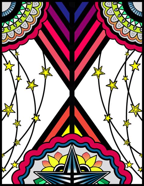 coloring pages  behance