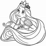 Rapunzel Ausmalbilder Malvorlagen Everfreecoloring Malvorlage Prinzessin Kidsplaycolor sketch template