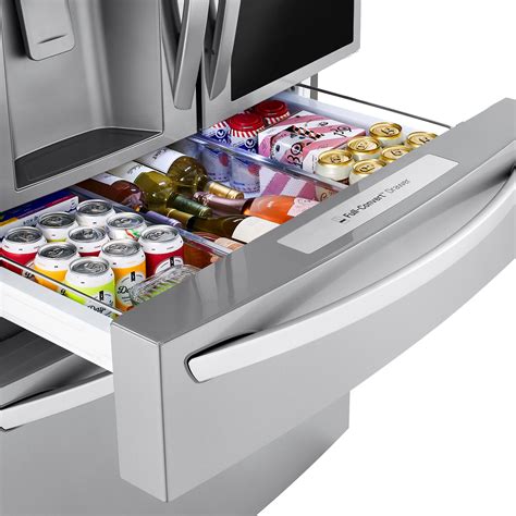 lg rolls  craft ice   refrigerator models adds  features