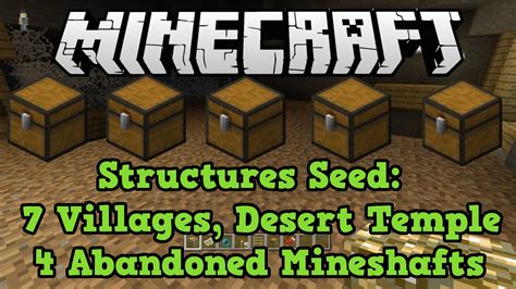 Minecraft Xbox Ps3 Ps4 Seed 7 Npc Villages 4