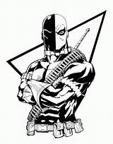 Deathstroke Coloring Pages Terminator Vs Punisher Deviantart Titans Teen Arrow Obsession Mask Batman Getcolorings Drawing Comic Dc Comments Printable Clipartmag sketch template