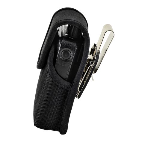 minitor vi  pager fire radio black holster case belt clip