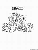 Blaze Monster Coloring Machines Pages Printable Para Colorear Colorir Do Kids Dibujos Desenhos Print Truck Pintar Personagens Coloring4free Machine Aprender sketch template