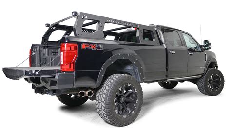 adjustable full size truck bed rack system fab fours