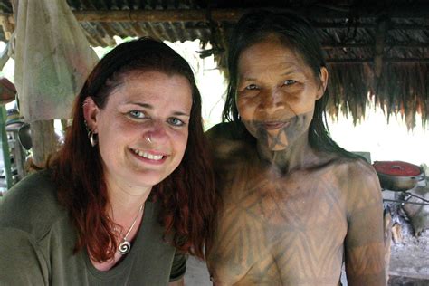Embera Wounaan Lady And Me In Sambú Panama 2008