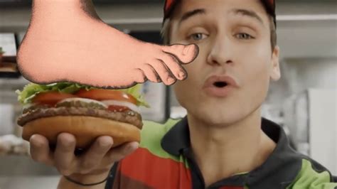 burger king foot youtube