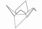 Origami Coloring Pages Large sketch template