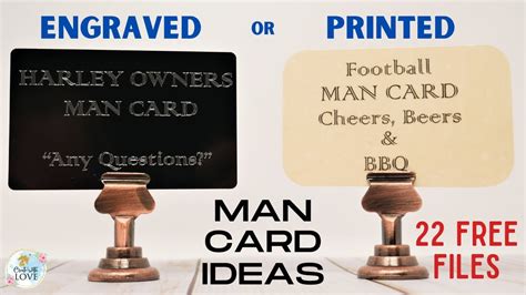 man card ideas   man card ideas files youtube