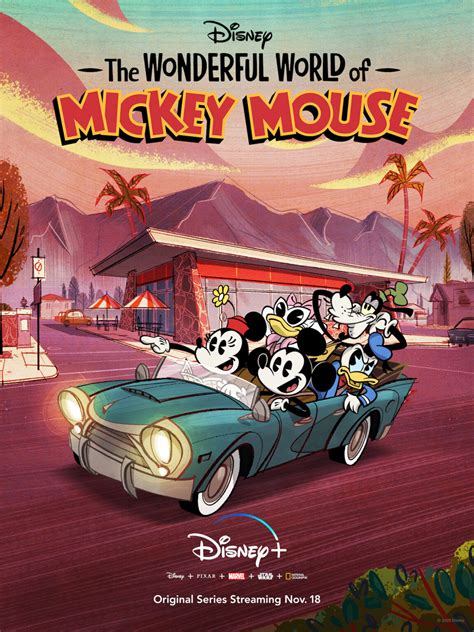 disney shares wonderful world  mickey mouse trailer  series premieres  mickeys