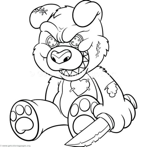 gangsta bear drawing gangsta teddy bear drawing    clipartmag