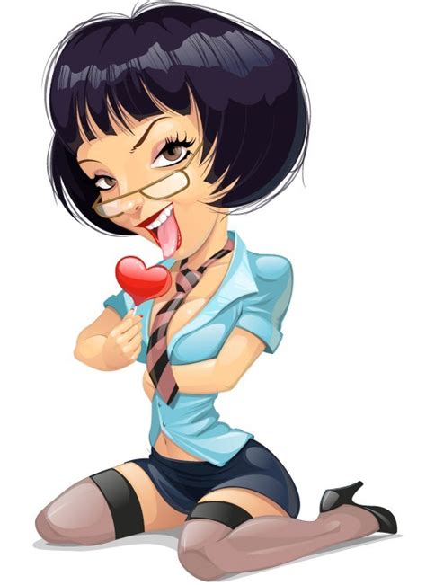 Free Sexy Cartoon Woman Vector 03 Titanui