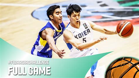 korea v thailand full game fiba asia challenge 2016