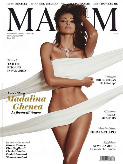 Madalina Ghenea Sexy Maxim Magazine 2020 12 Photos Video The