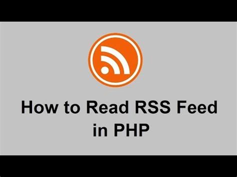 creating valid rss feed  php webslesson