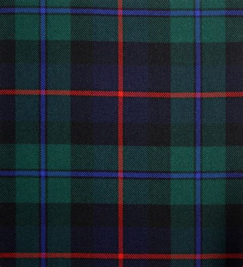 campbell tartan fabric swatch