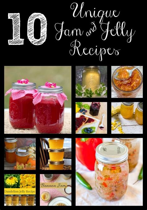unique jellyjam recipes    summer daily dish recipes