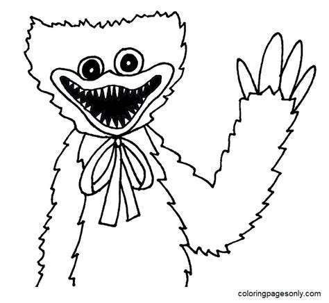 cute huggy wuggy  kids coloring pages huggy wuggy coloring pages coloring pages  kids