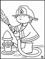 Coloring Firefighter Pages Printable Fire Fireman Drawing Fighter Hat Color Sheets Colorear Kids Para Hydrant Fighting Firefighters Safety Print Colouring sketch template