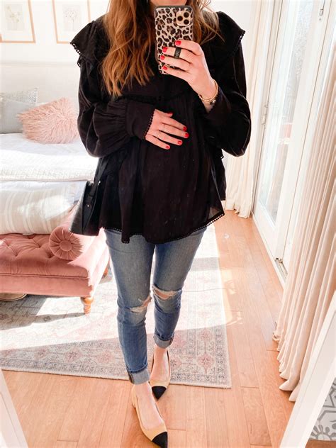 20 maternity outfit ideas for winter the mama notes