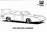 Dodge Coloring Challenger Pages Car Ram Truck Hot Charger Cars Rod Hellcat Muscle Print Srt8 Daytona 1969 1970 Colouring Mopar sketch template