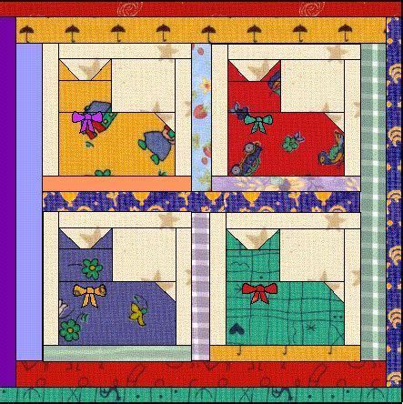 image result  template  quilt cat fluffy cat quilt patterns
