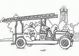Firetruck Wuppsy sketch template