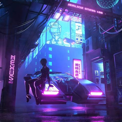 Neon Alleyway Cyberpunk City Cyberpunk Aesthetic Cyberpunk Art