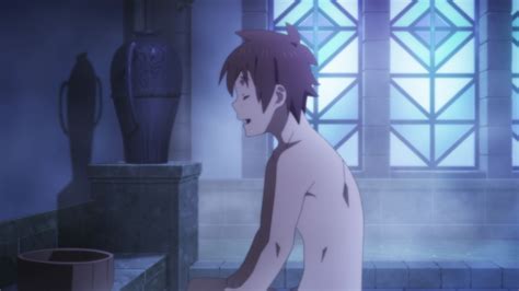 Konosuba Anime Bath