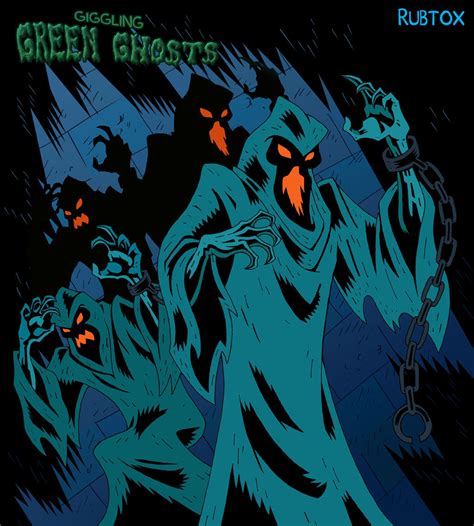 sd green ghosts  rubtox  deviantart