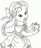 Coloring Pages Disney Para Princesa Colorear Dibujos Princess Baby Princesses Bella Pintar sketch template