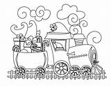 Coloring Train Christmas Pages Color Caboose Thomas Freight Steam Birthday Sheets Trains Printable Lego Kids Bullet Railroad Colouring Kinkade Express sketch template