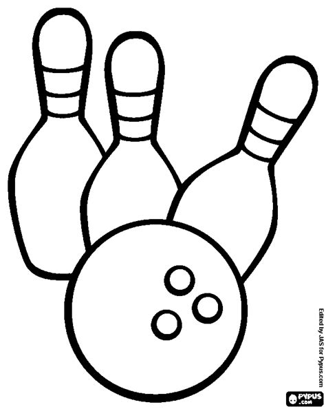 bowling coloring pages printable sheet color getcolorings