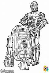 Coloring Starwars Cp30 Clipart Pages Wars Star 3po C3po R2 D2 Webstockreview sketch template