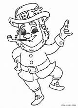 Leprechaun Coloring Pages Printable Kids Print sketch template