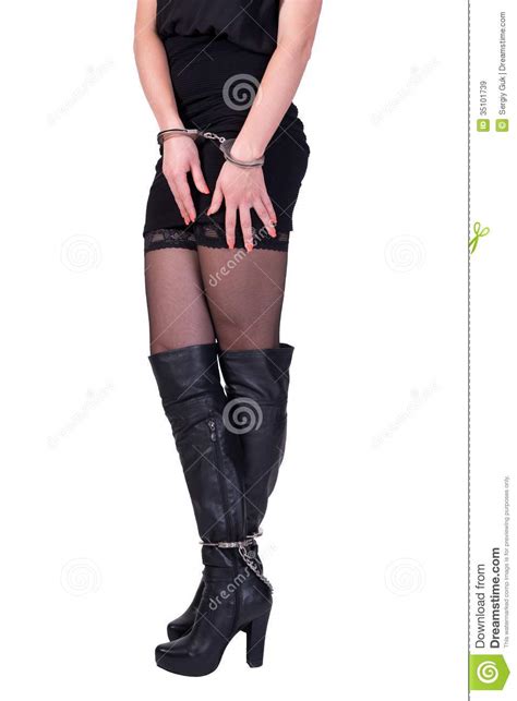 girl in handcuffs royalty free stock images image 35101739