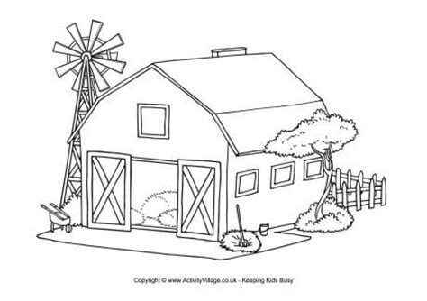 farm coloring pages  printable krww