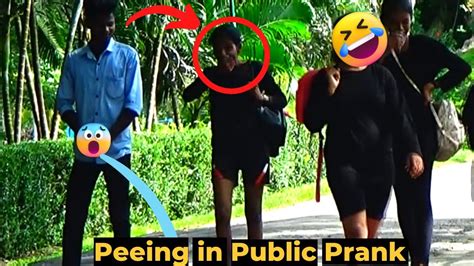 Peeing Prank Susu Prank On Girl I Prank In Public I Prank In Andaman