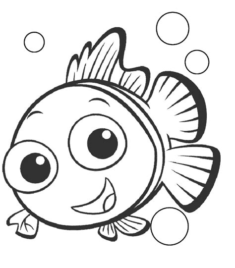 printable nemo coloring pages  kids