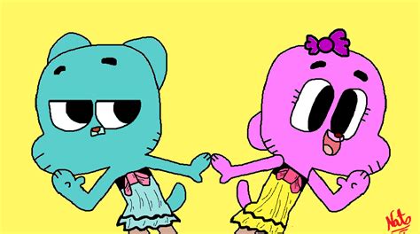 request gumball and anne 2 by natoman2 on deviantart