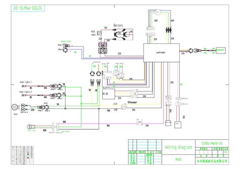 volt  bike controller wiring diagram collection