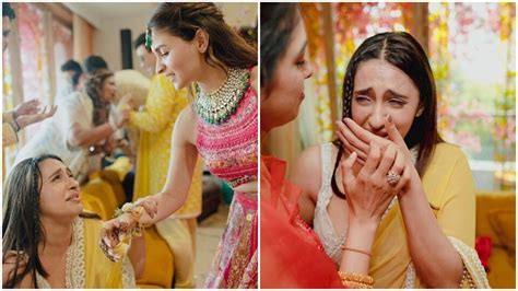 alia bhatts bff akansha ranjan  inconsolable  freshest wedding pics bollywood hindustan