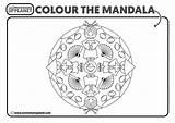 Mandalas sketch template