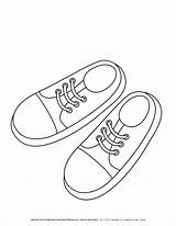 Outline Sneakers Planerium Coloring Login sketch template
