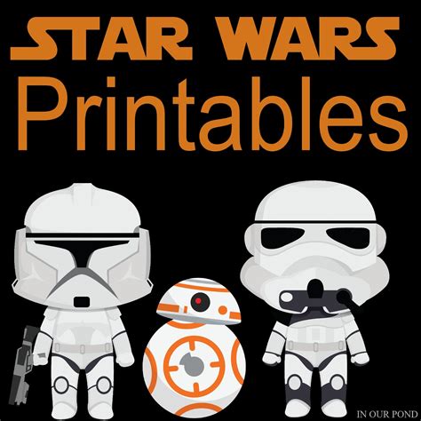 star wars printables