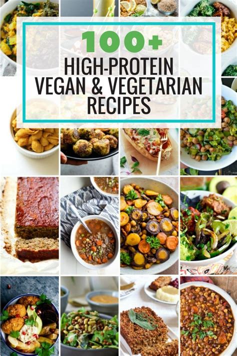 100 high protein vegetarian and vegan recipes high protein vegetarian