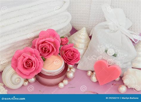 rose spa treatment stock image image  pamper skincare