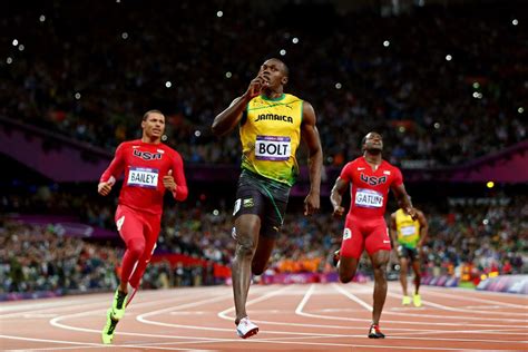 usain bolt wins  gold  olympic record  seconds sbnationcom